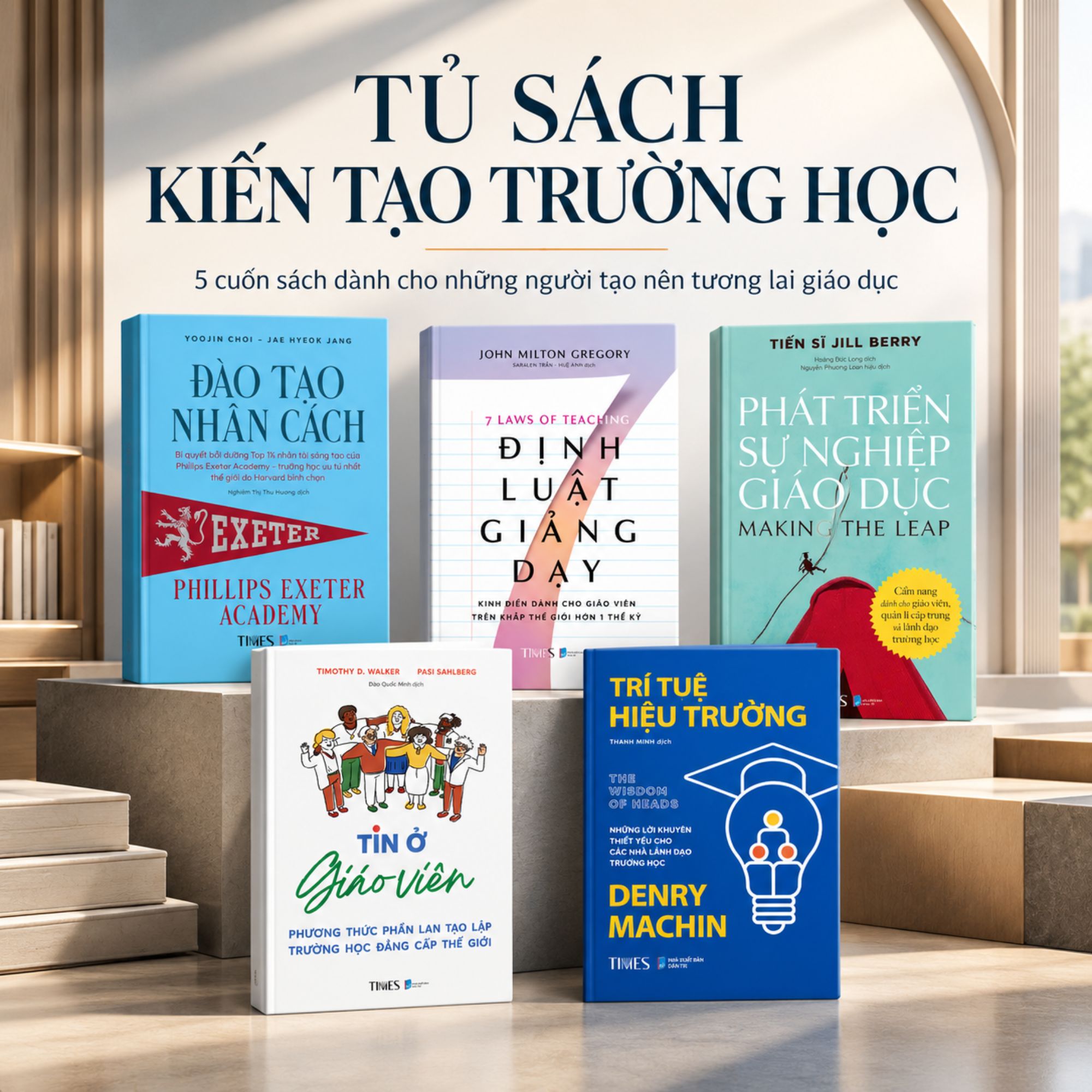 Tủ Sách Kiến Tạo Trường Học