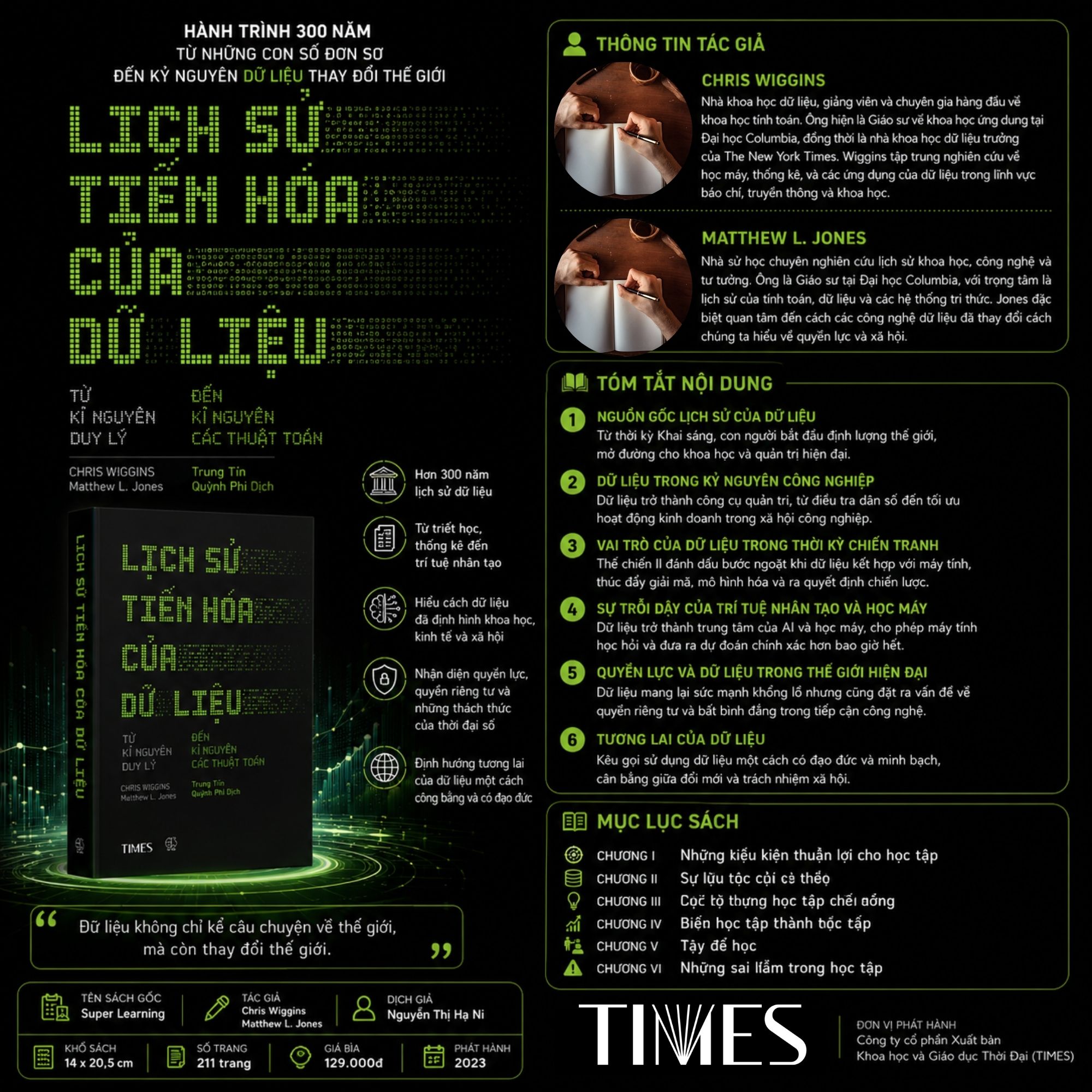 Sách Lịch Sử Tiến Hóa Của Dữ Liệu