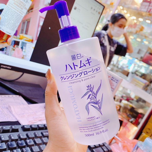 Tẩy trang Ý Dĩ 500ml dạng nước