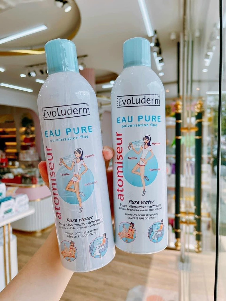 Xịt khoáng Evoluderm 400ml