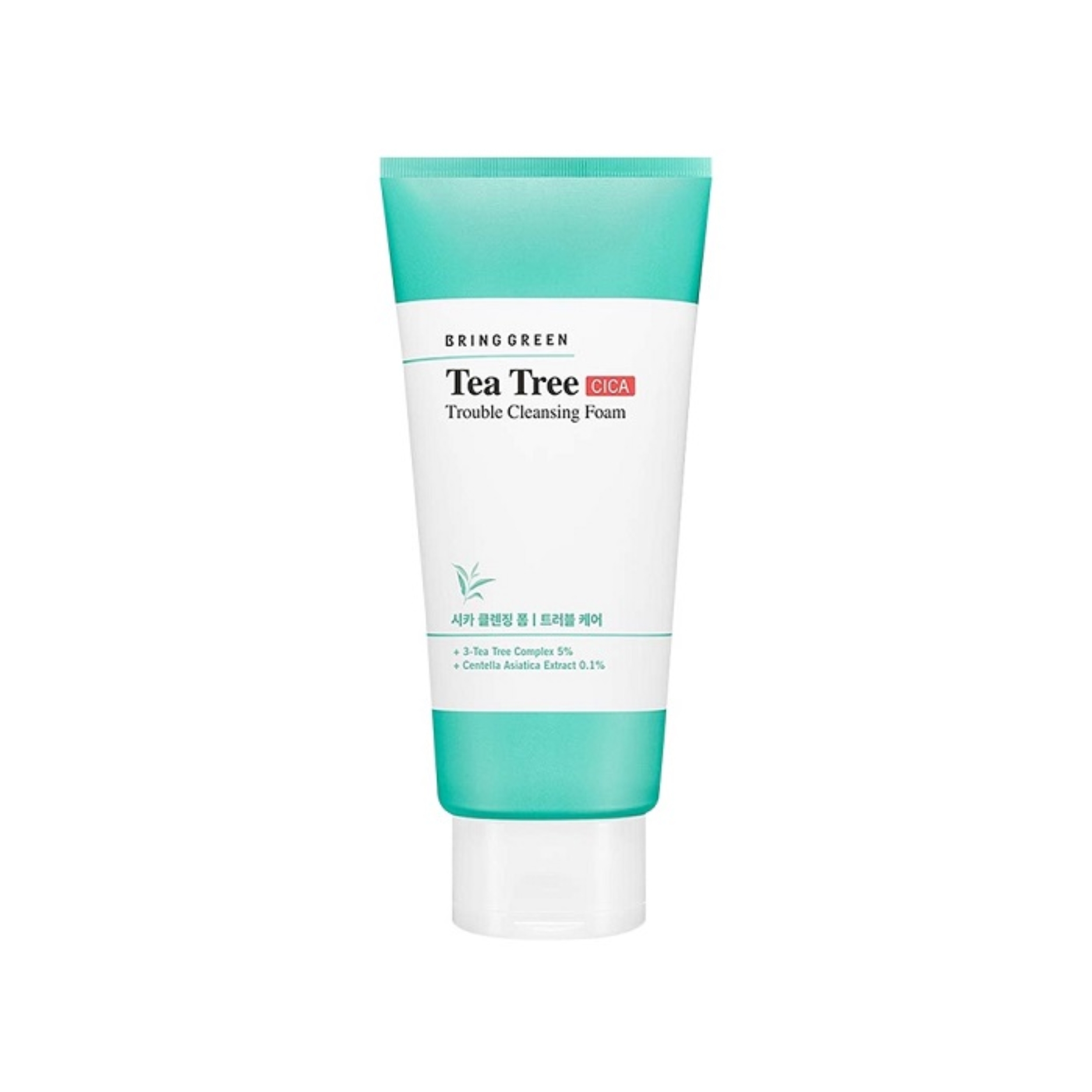 Sữa Rửa Mặt Tràm Trà Bring Green Tea Tree Cica Trouble Cleansing Foam 150ml