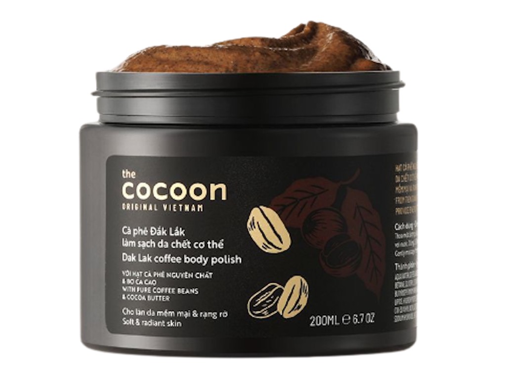 Tdc tẩy tế bào chết Body Cocoon cafe Dak Lak