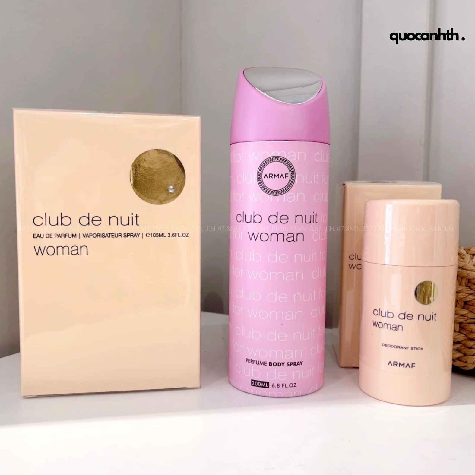 Lăn khử Armaf Club De Nuit Woman Deodorant Stick