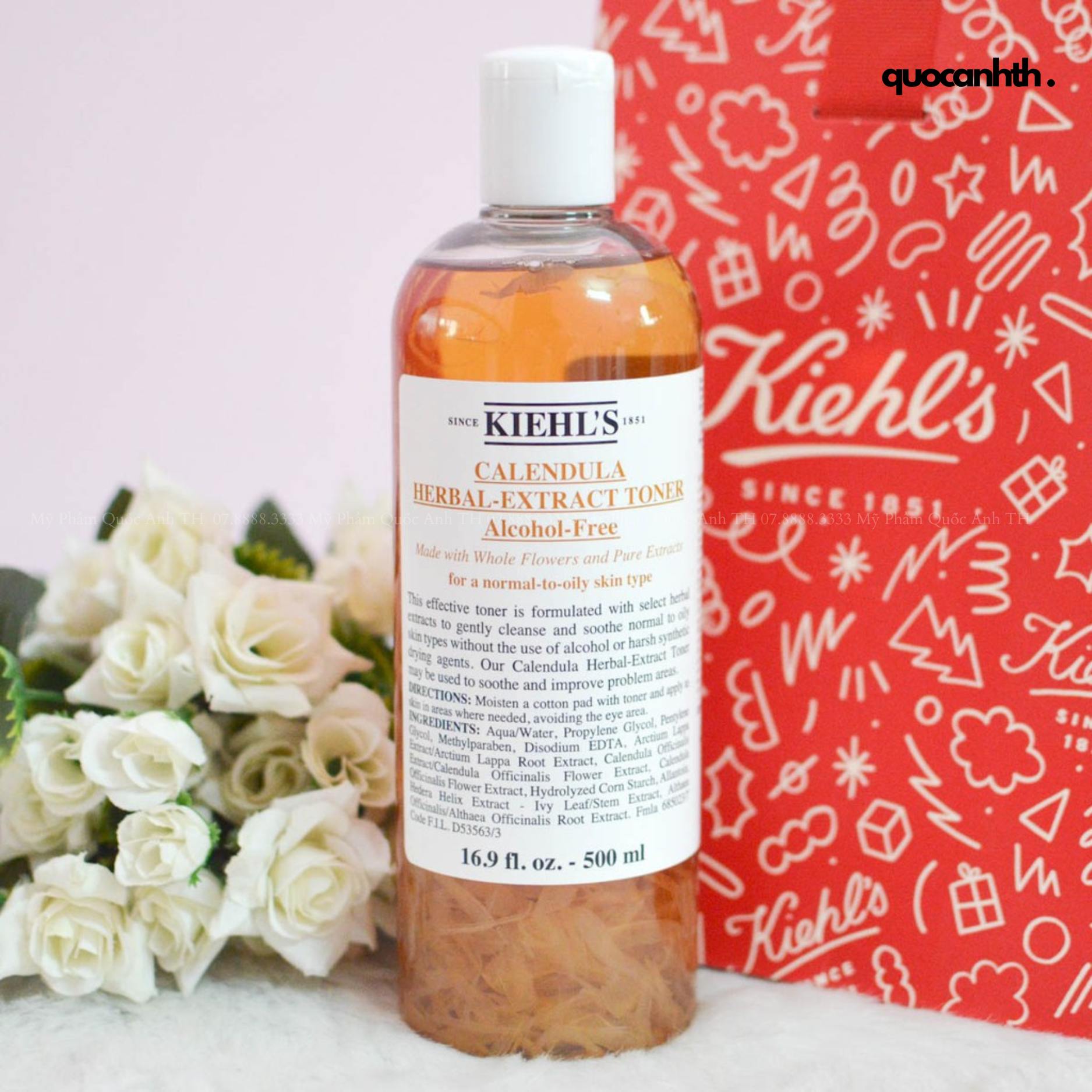 Toner Kiehl's Calendula Herbal Extract Alcohol-Free
