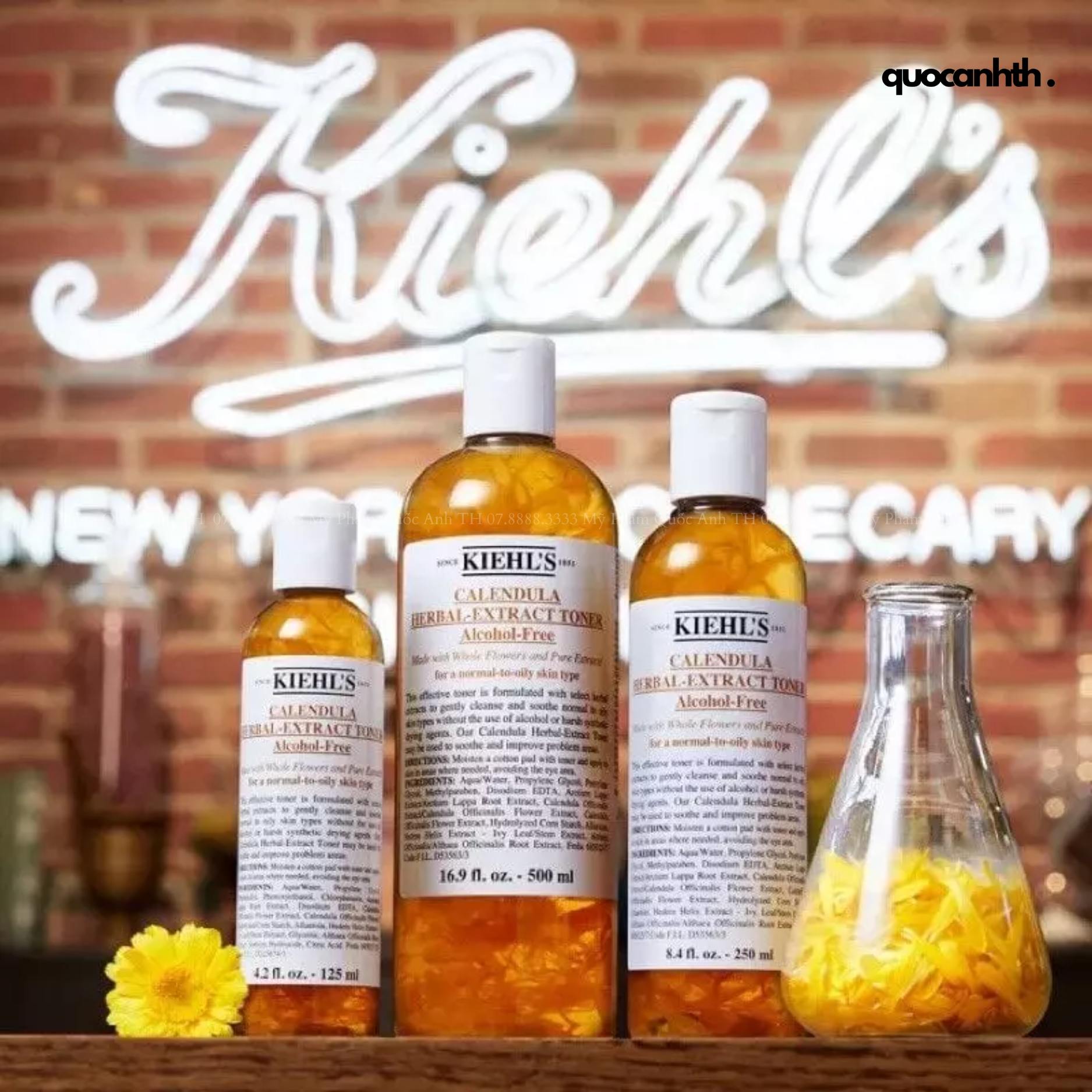 Toner Kiehl's Calendula Herbal Extract Alcohol-Free