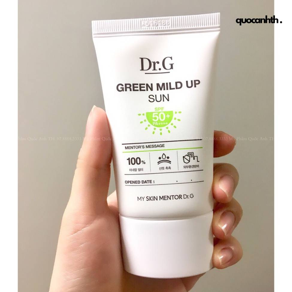 Kem Chống Nắng Dr.G Green Mild Up Sun 50ml