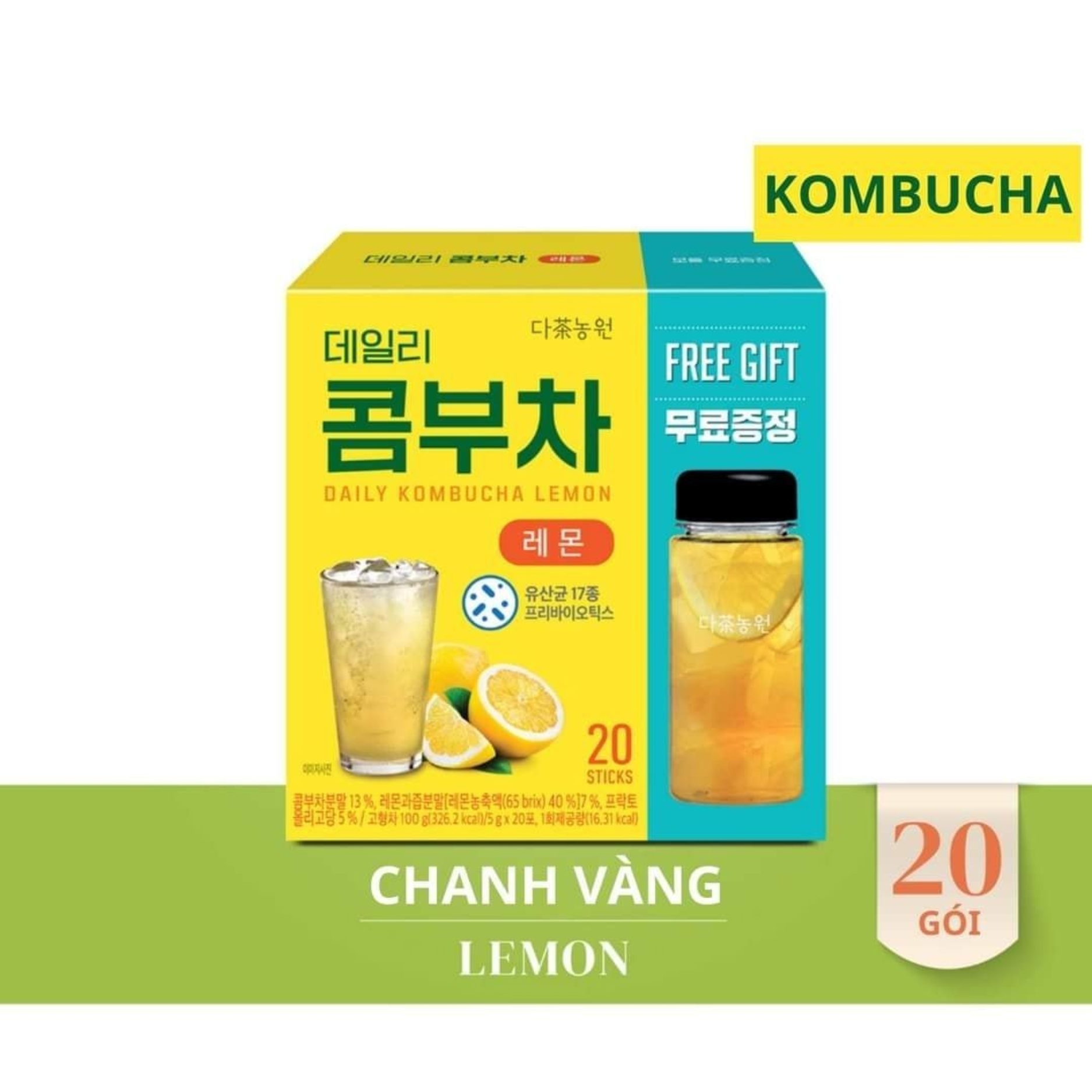 Trà Kombucha Danongwon Daily