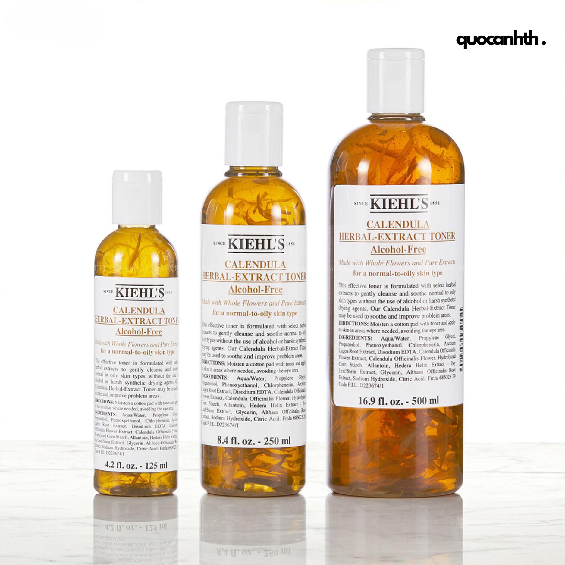 Toner Kiehl's Calendula Herbal Extract Alcohol-Free