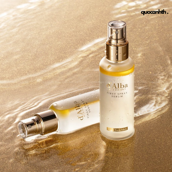 Xịt khoáng Hàn Quốc -Tinh Chất Trắng Da D’ Alba First Spray Serum