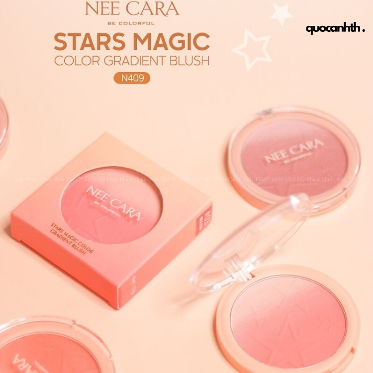 Phấn Má Hồng Nee Cara Be Colorful Peach Blush