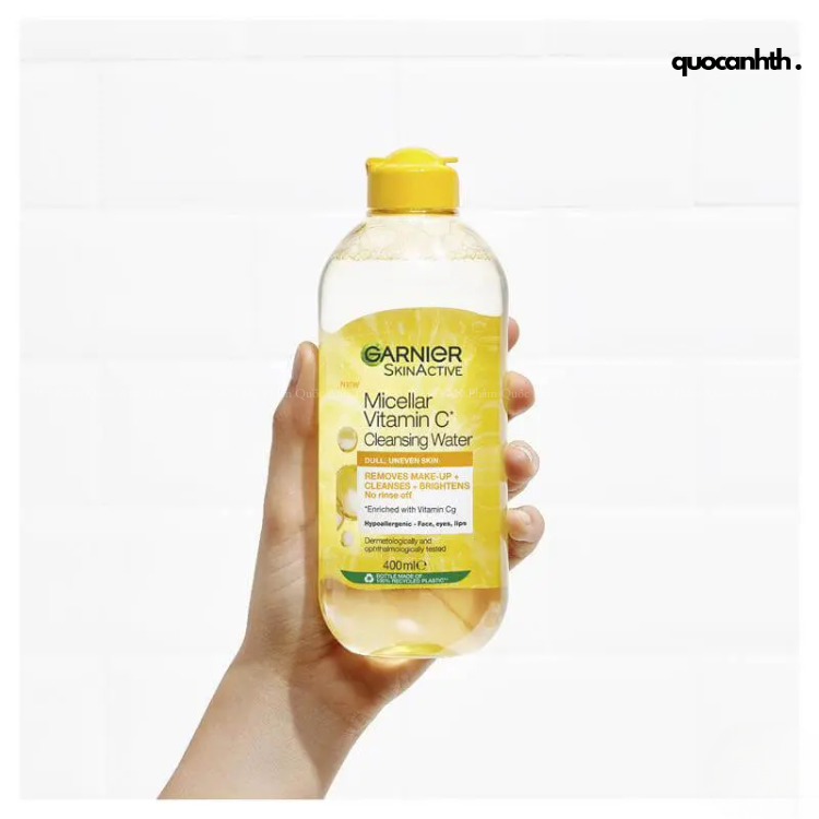 Tẩy trang Garnier Micellar Cleansing Water Vitamin C 400ml