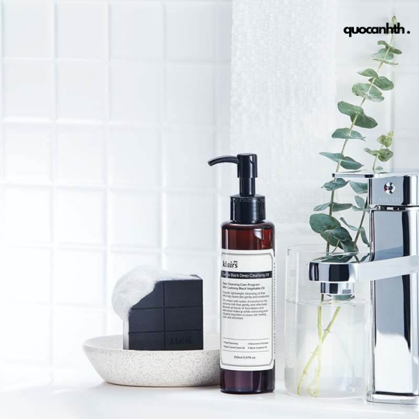 Dầu Tẩy Trang Klairs Gentle Black Deep Cleansing Oil 150ml
