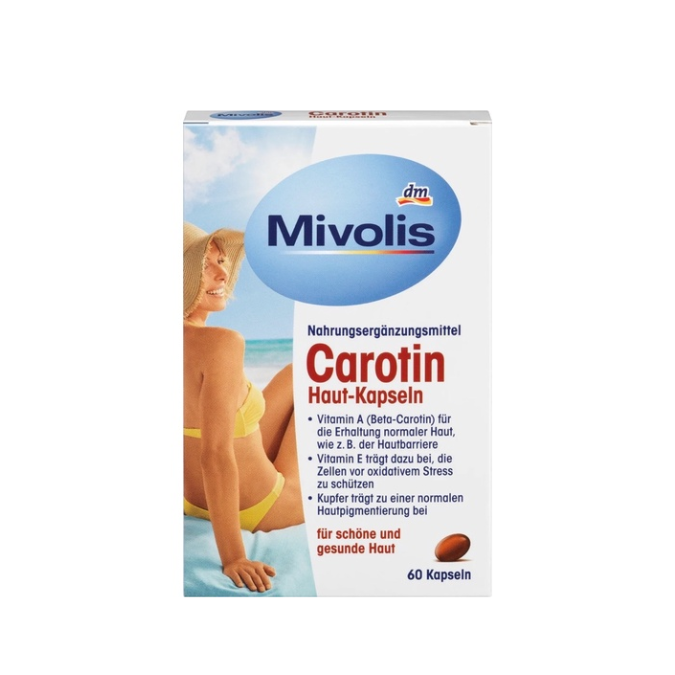 Viên Uống Chống Nắng Mivolis Đức 60v