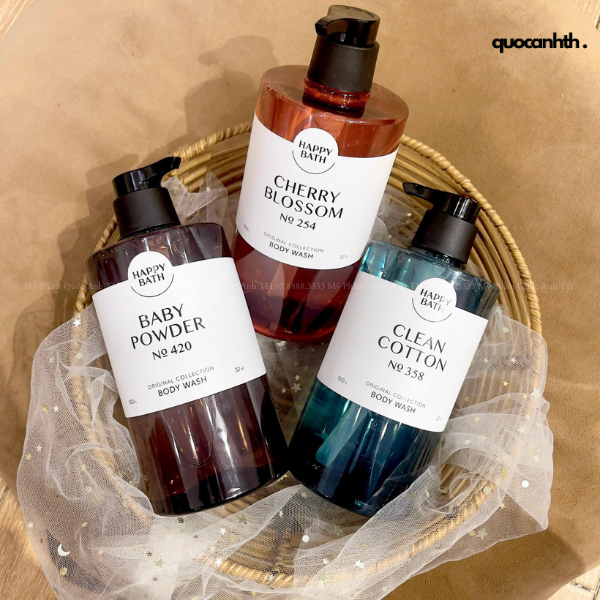 (Mẫu Mới) Sữa Tắm HAPPY BATH Original Collection Body Wash 910ml