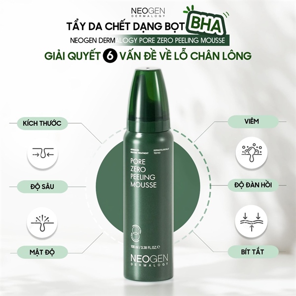 TDC tẩy tế bào chết dạng bọt Neogen