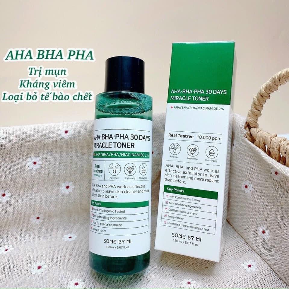 Toner trị mụn Some By Me 30days