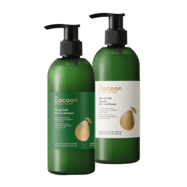 Dầu Gội + Dầu Xả Bưởi Cocoon Pomelo Shampoo 310ml