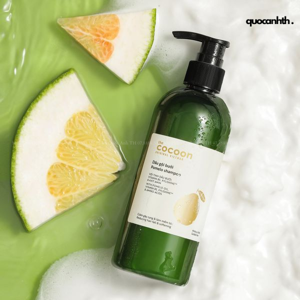 Dầu Gội + Dầu Xả Bưởi Cocoon Pomelo Shampoo 310ml