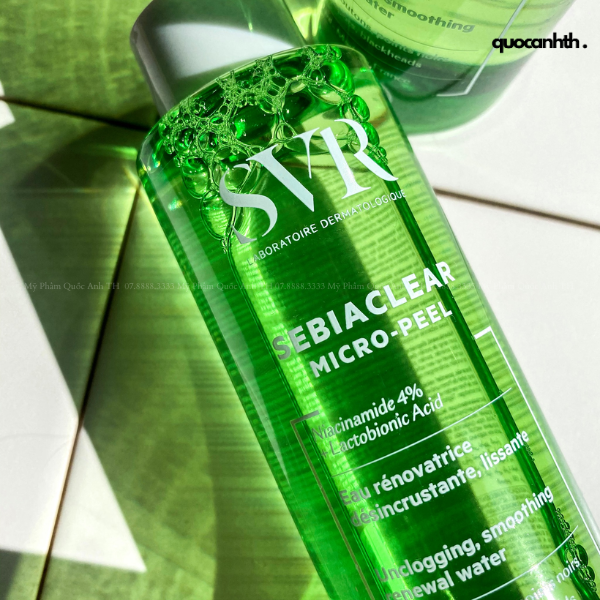 Toner SVR Sebiaclear Dành Cho Da Dầu, Mụn 150ml Sebiaclear Micro Peel