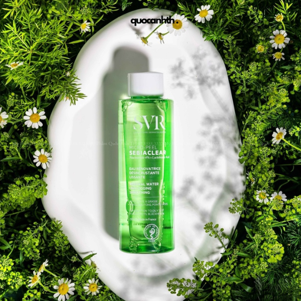 Toner SVR Sebiaclear Dành Cho Da Dầu, Mụn 150ml Sebiaclear Micro Peel