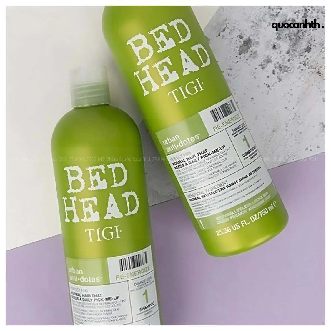 Bộ gội xả  Bedhead Tigi xanh lá