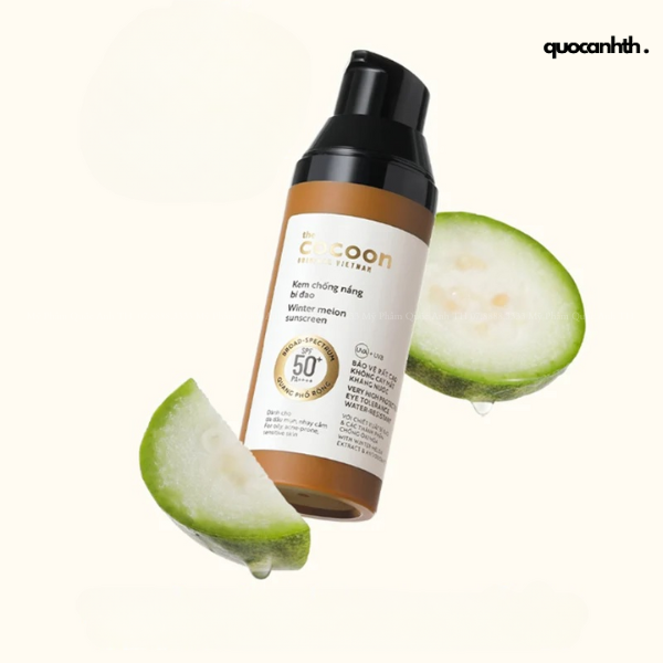 Kem Chống Nắng Bí Đao Cocoon Winter Melon Sunscreen