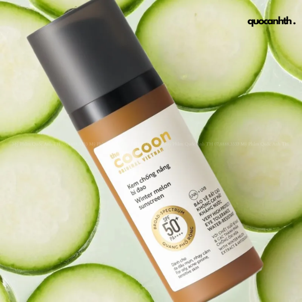 Kem Chống Nắng Bí Đao Cocoon Winter Melon Sunscreen
