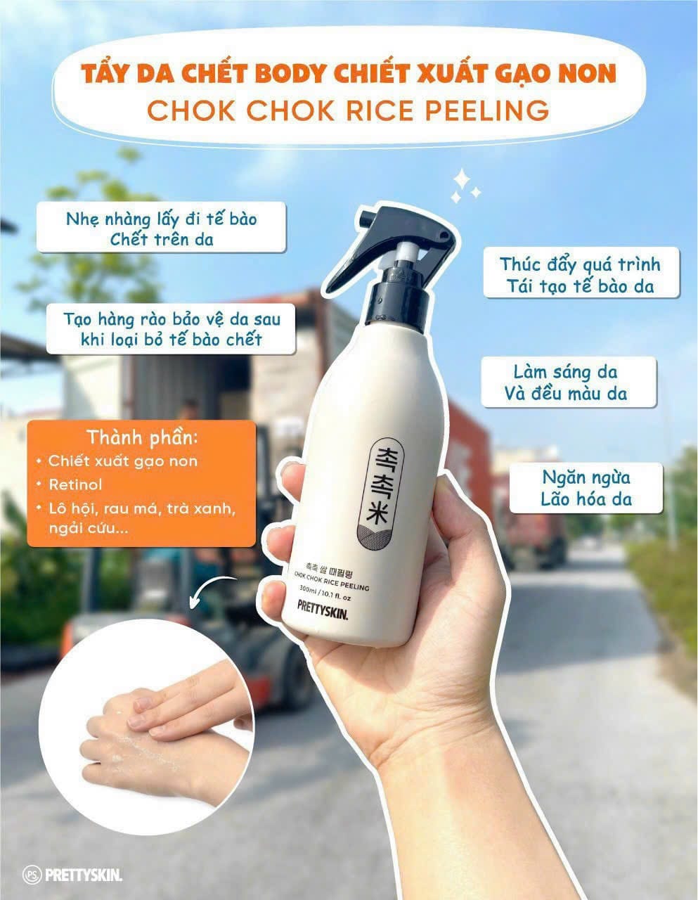 TDC Gạo Chok Chok Prettyskin ❤️ (Giá CTV)