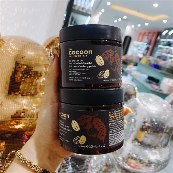 Tdc tẩy tế bào chết Body Cocoon cafe Dak Lak