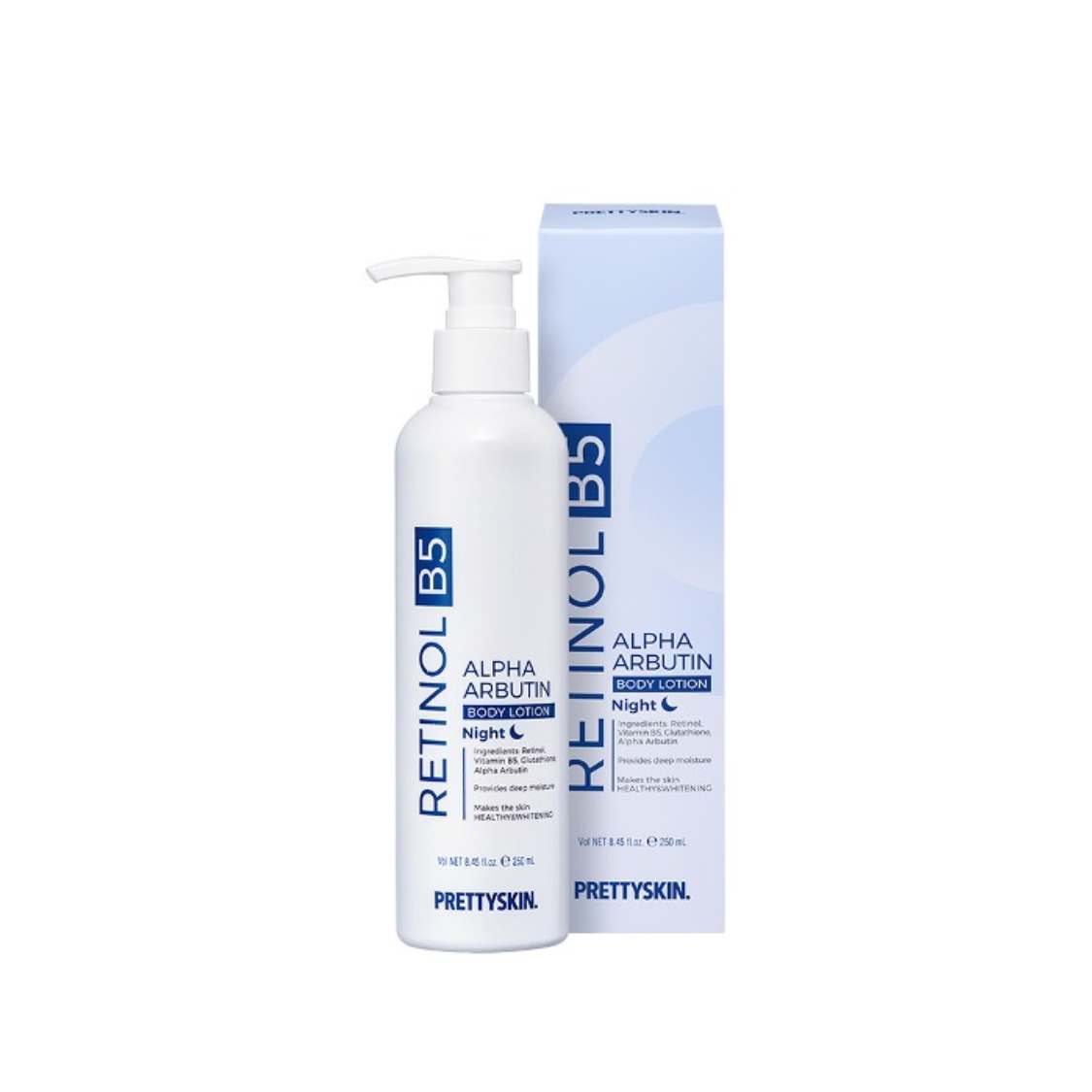Dưỡng Thể Ban Đêm Body Treatment Pretty Skin Retinol B5 Body Lotion ❤️ (Giá CTV)