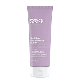 Dưỡng Thể Paula's Choice Weightless Body Treatment 2% BHA 210ml