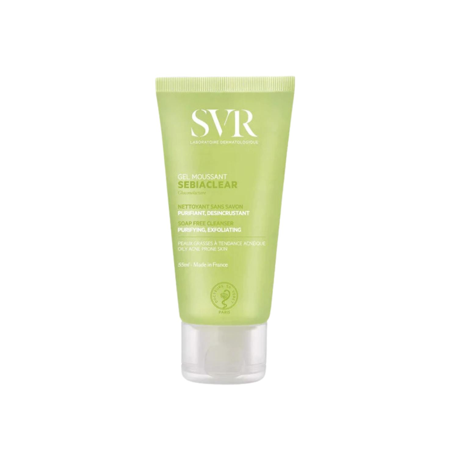 Sửa Rữa Mặt SVR Sebiaclear Gel Moussant Cho Da Dầu Mụn