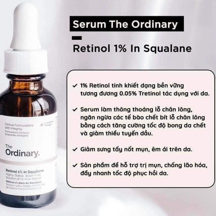 Serum The Ordinary Retinol 1% in Squalane