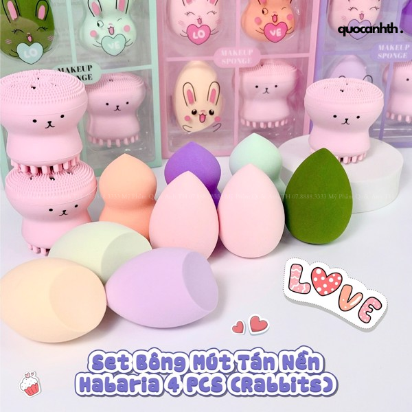 MÚT TRANG ĐIỂM HABARIA MAKEUP SPONGE