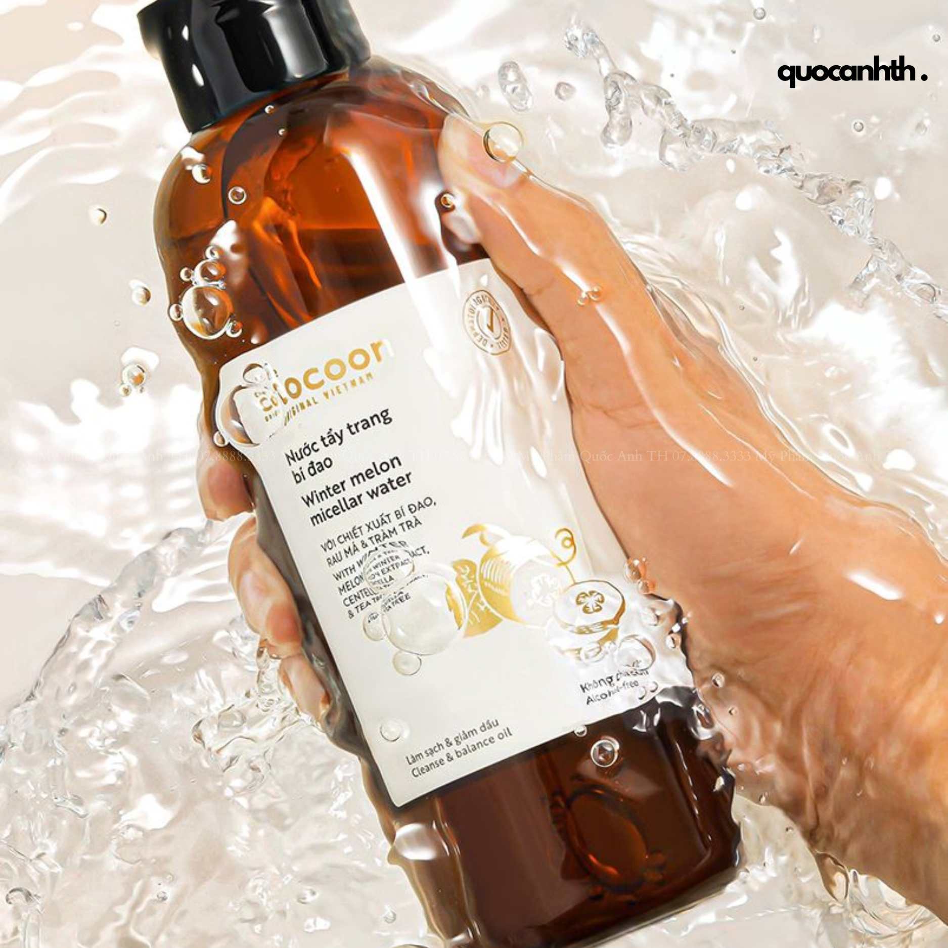 Nước Tẩy Trang Bí Đao Cocoon Winter Melon Micellar Water 500ml