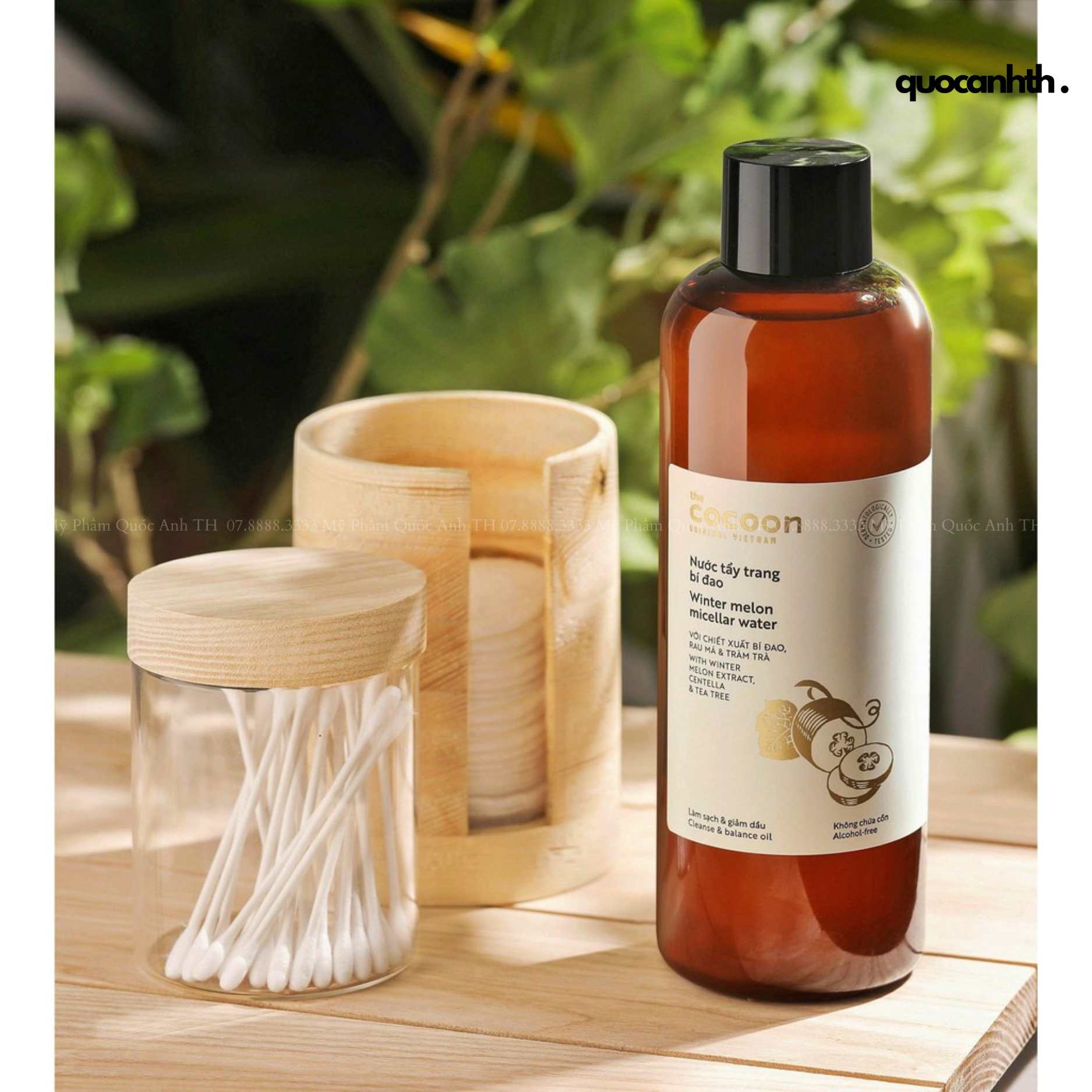 Nước Tẩy Trang Bí Đao Cocoon Winter Melon Micellar Water 500ml
