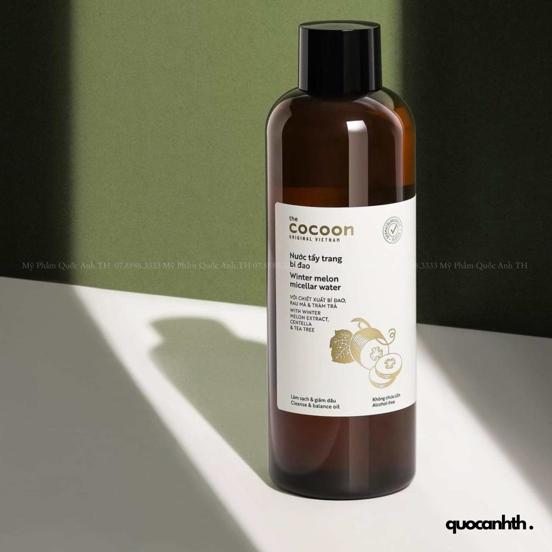 Nước Tẩy Trang Bí Đao Cocoon Winter Melon Micellar Water 500ml