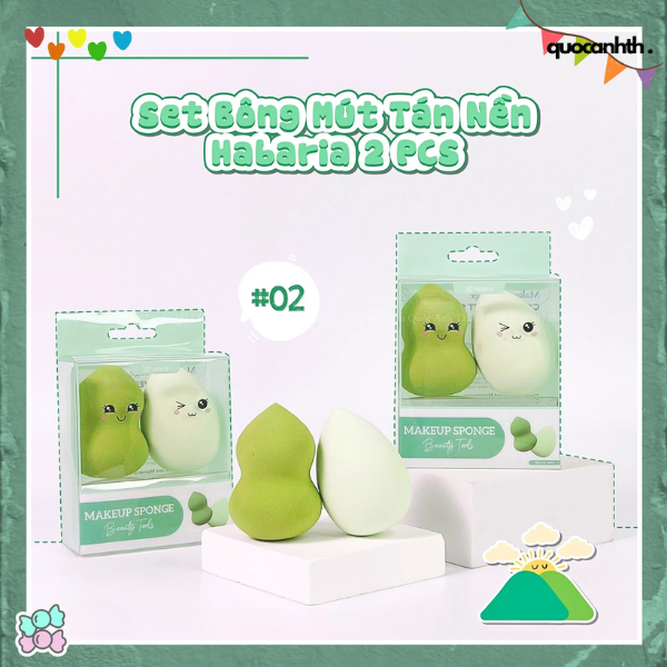 MÚT TRANG ĐIỂM HABARIA MAKEUP SPONGE