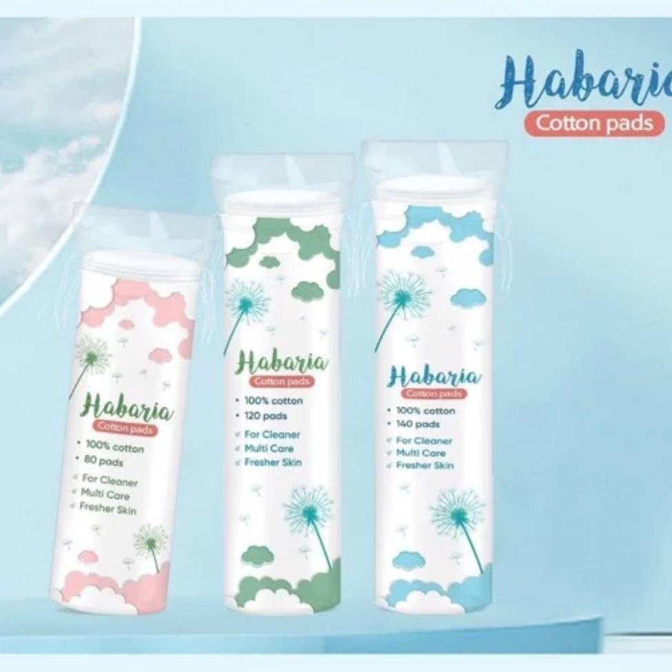 Bông Tẩy Trang Habaria Cotton Pads