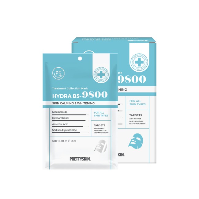 Mask Prettyskin Hydra B5 9800 xanh da trời hộp 10m ❤️ (Giá CTV)