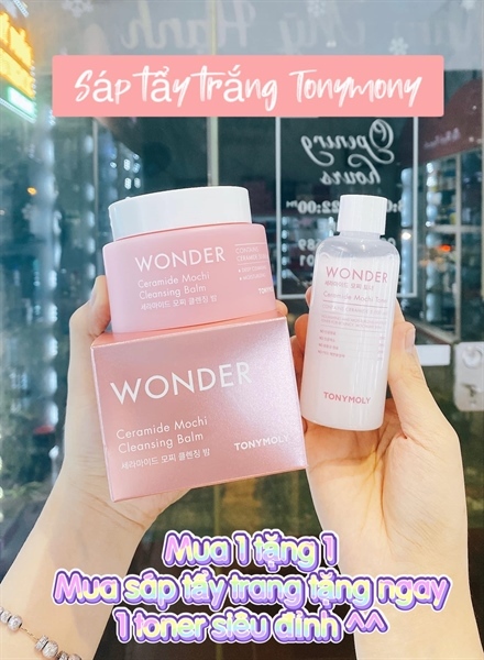 Sáp tẩy trang Tonymoly + Toner