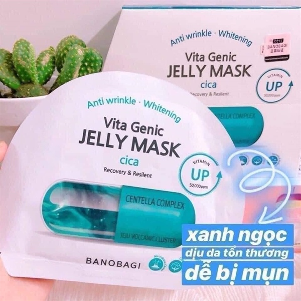 Mask Vita Centella Complex xanh ngọc - hộp - hộp - hộp