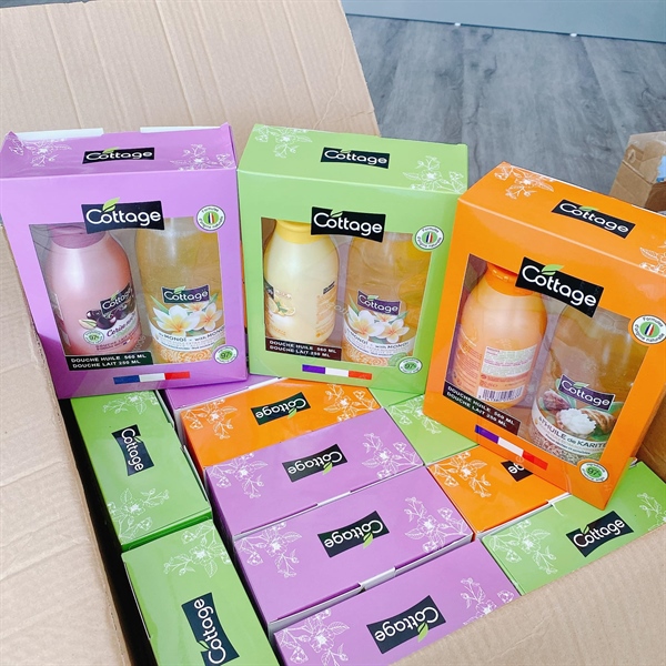 Set sữa tắm Cottage 250ml