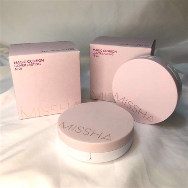 Phấn nước Missha hồng 21