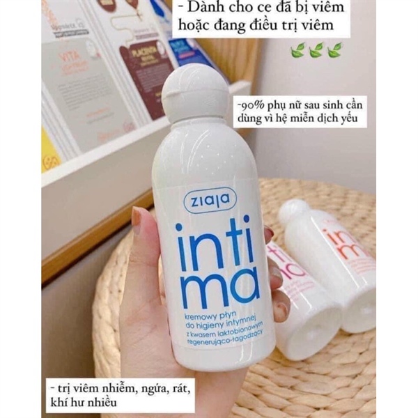 Dung dịch Intima xanh nhạt