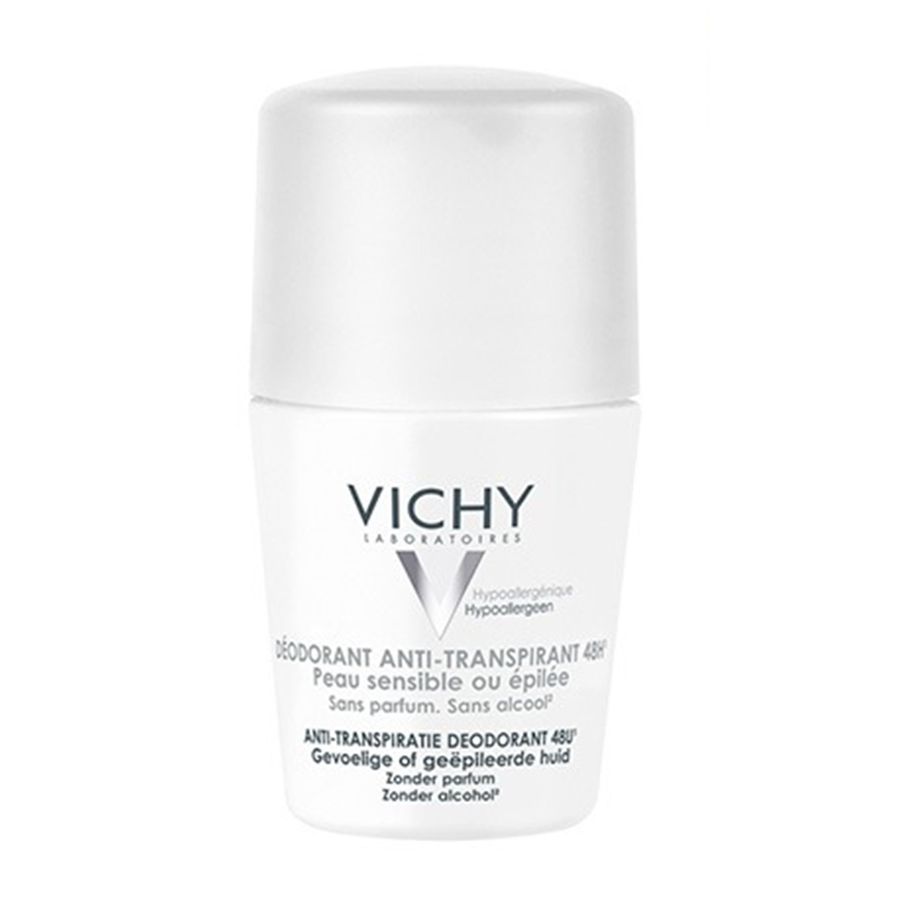 Lăn nách Vichy trắng