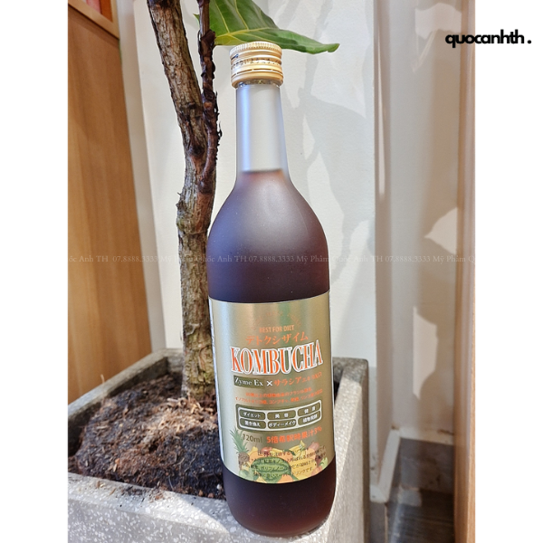 NƯỚC UỐNG THẢI ĐỘC TỐ HAYARI KOMBUCHA ZYME EX 720ML