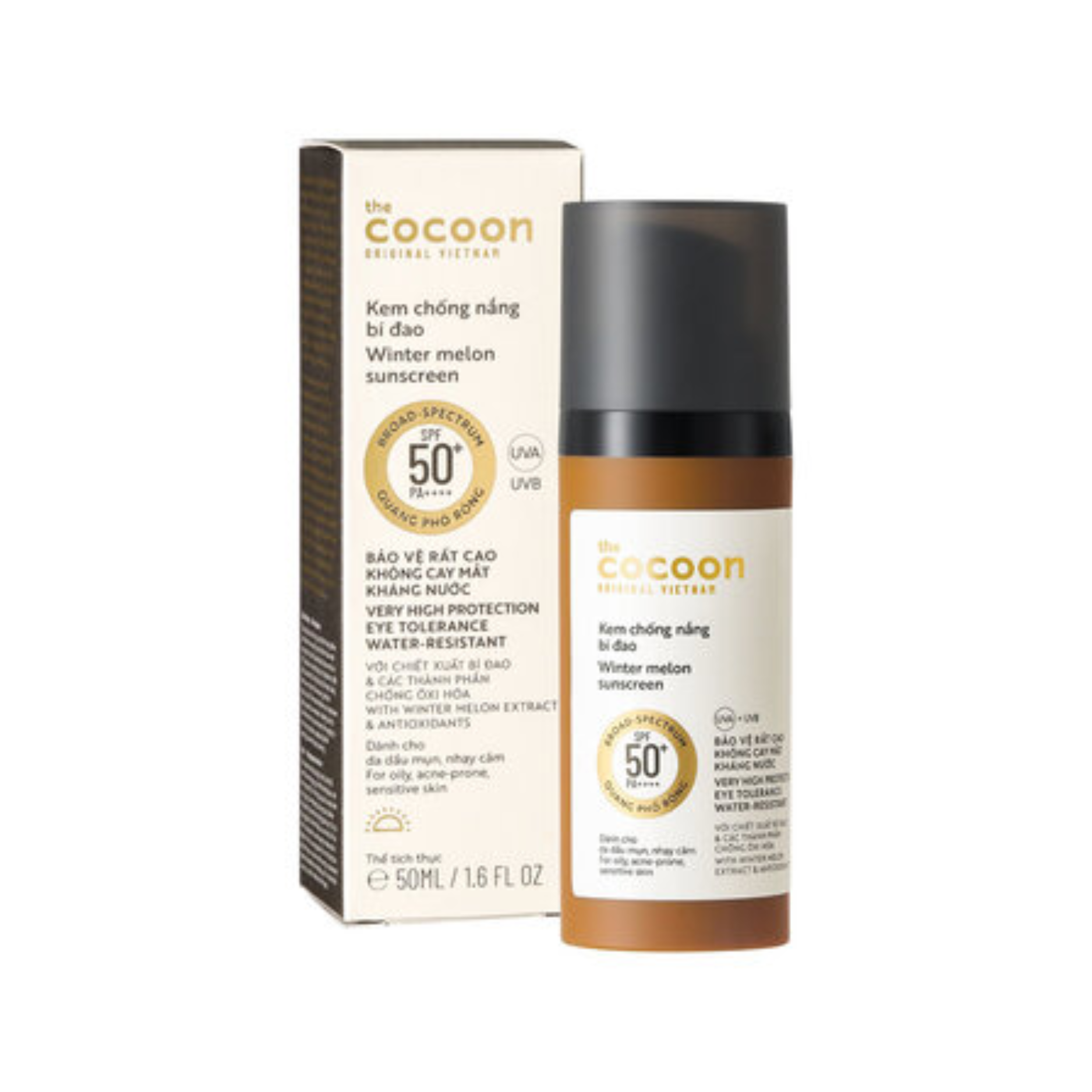 Kem Chống Nắng Bí Đao Cocoon Winter Melon Sunscreen