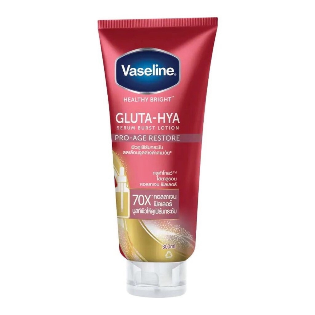 Dưỡng Thể Vaseline 70X Đỏ Gluta-Hyal 300ml