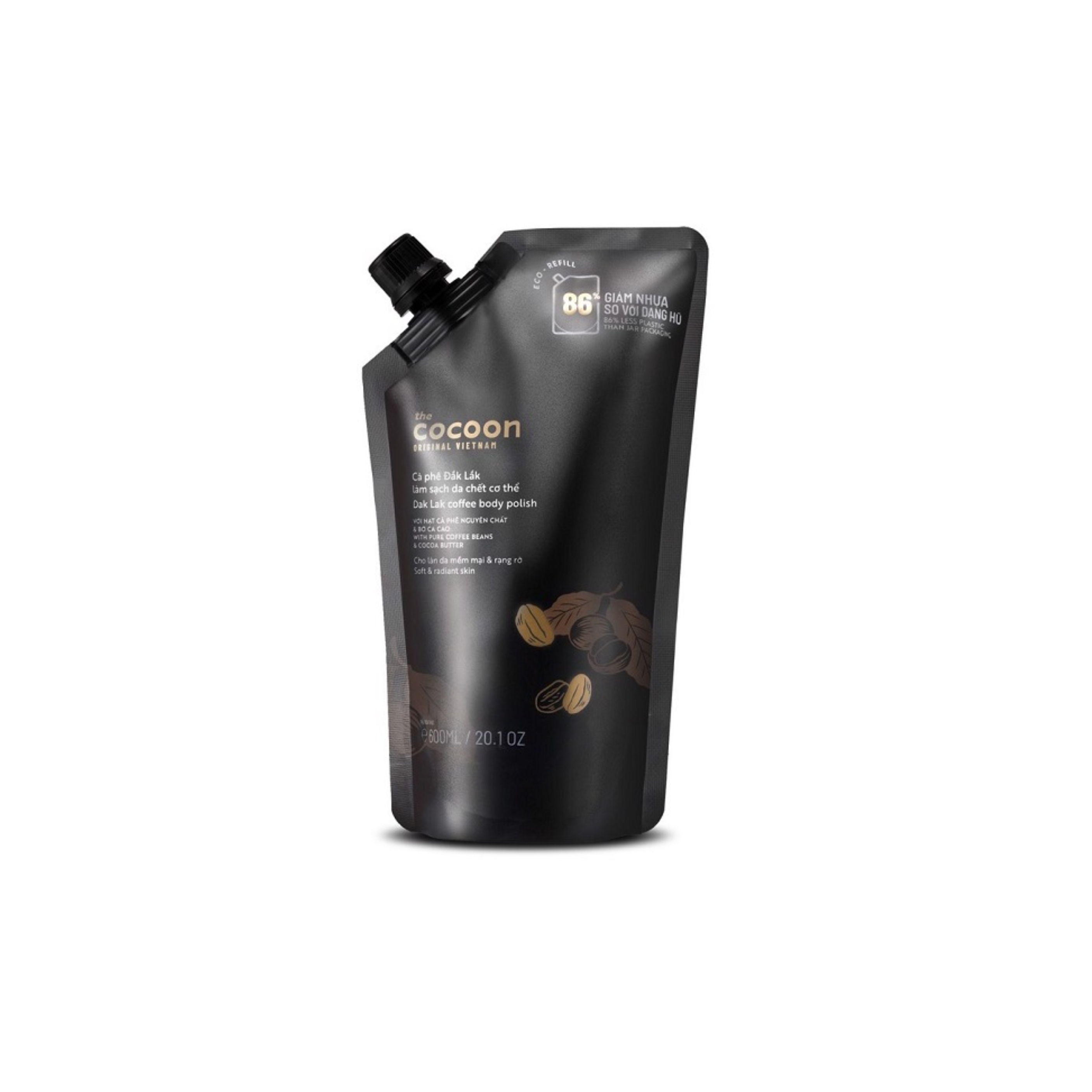 TDC tẩy tế bào chết body Cocoon túi